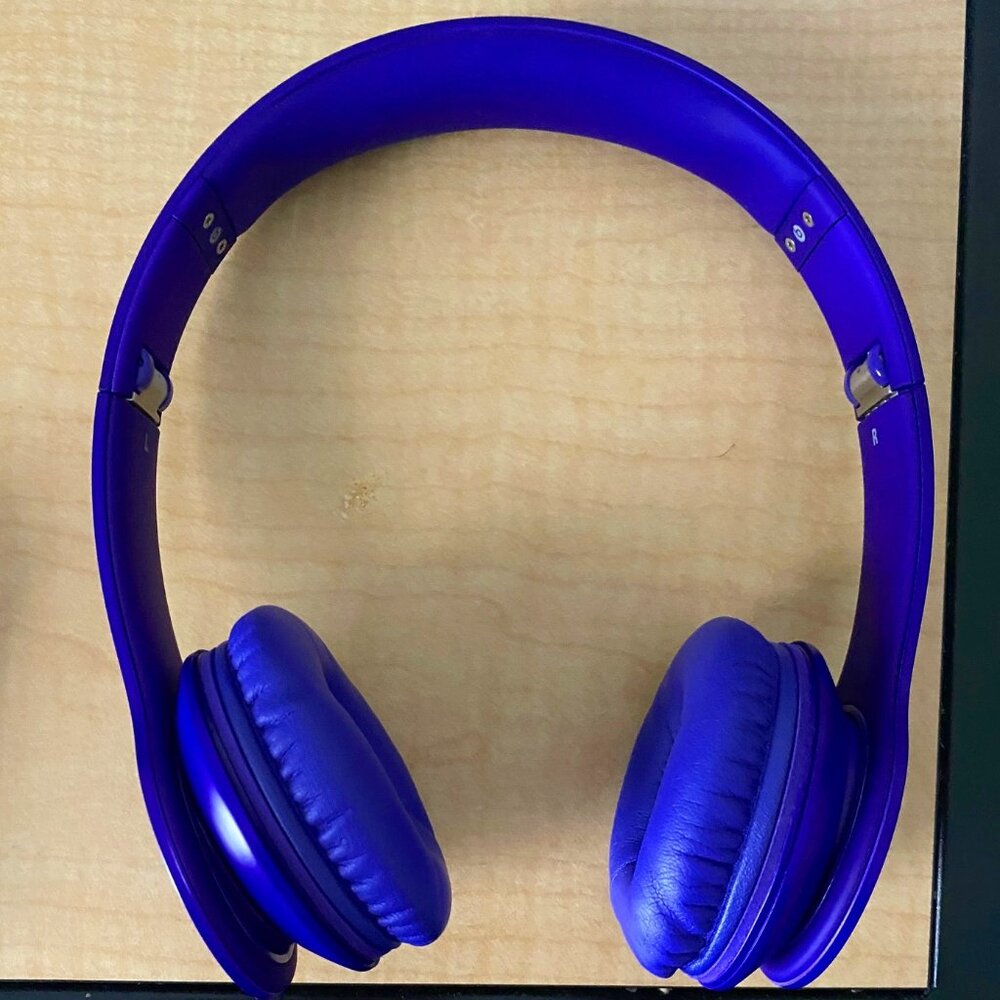 Purple Beats by Dr. Dre Over the Ear Headphones